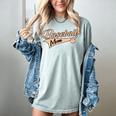 Baseball Mom Best Mama Cute Throwback Classic Women's Comfort Colors T-Shirt Denim