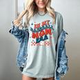 In My Baseball Mom Era Groovy Mom Baseball Mama Mother's Day Women's Comfort Colors T-Shirt Denim In My Baseball Mom Era Groovy Mom Baseball Mama Mother's Day Women's Comfort Colors T-Shirt Denim