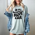 In My Baseball Mom Era Groovy Women's Comfort Colors T-Shirt Denim In My Baseball Mom Era Groovy Women's Comfort Colors T-Shirt Denim