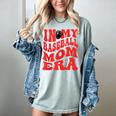 In My Baseball Mom Era Red Women's Comfort Colors T-Shirt Denim In My Baseball Mom Era Red Women's Comfort Colors T-Shirt Denim
