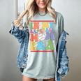 In My Baseball Mom Era Tee Bunny Ears Rabbit Baseball Women's Comfort Colors T-Shirt Denim In My Baseball Mom Era Tee Bunny Ears Rabbit Baseball Women's Comfort Colors T-Shirt Denim