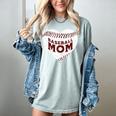 Baseball Mom Heart Love Mother's Day Game Day Support Women's Comfort Colors T-Shirt Denim Baseball Mom Heart Love Mother's Day Game Day Support Women's Comfort Colors T-Shirt Denim