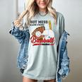 Baseball Mom Hot Mess Always Stressed Baseball Mama Women's Comfort Colors T-Shirt Denim Baseball Mom Hot Mess Always Stressed Baseball Mama Women's Comfort Colors T-Shirt Denim