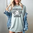 Baseball Mom Leopard Heart Game Day Women's Comfort Colors T-Shirt Denim Baseball Mom Leopard Heart Game Day Women's Comfort Colors T-Shirt Denim