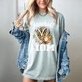 Baseball Mom Leopard Heart Matching Family Women's Comfort Colors T-Shirt Denim Baseball Mom Leopard Heart Matching Family Women's Comfort Colors T-Shirt Denim