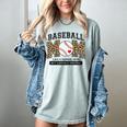 Baseball Mom Leopard Like a Normal But Louder And Prouder Women's Comfort Colors T-Shirt Denim Baseball Mom Leopard Like a Normal But Louder And Prouder Women's Comfort Colors T-Shirt Denim