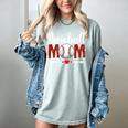 Baseball Mom Leopard Sports Players Mother's Day Women's Comfort Colors T-Shirt Denim Baseball Mom Leopard Sports Players Mother's Day Women's Comfort Colors T-Shirt Denim