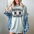Baseball Mom Loud Proud Mom Like A Normal Mama Mothers Women's Comfort Colors T-Shirt Denim