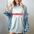 Baseball Mom Loud Proud Quote Game Day Sports Mama Saying Women's Comfort Colors T-Shirt Denim Baseball Mom Loud Proud Quote Game Day Sports Mama Saying Women's Comfort Colors T-Shirt Denim