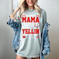 Baseball Mom Mama Baseball Lover Sport Mother's Day Women's Comfort Colors T-Shirt Denim