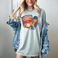 Baseball Mom Mama Mother's In My Baseball Mom Era Women's Comfort Colors T-Shirt Denim