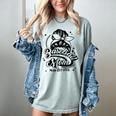 Baseball Mom May Get Loud Messy Bun Mother's Day Women's Comfort Colors T-Shirt Denim Baseball Mom May Get Loud Messy Bun Mother's Day Women's Comfort Colors T-Shirt Denim