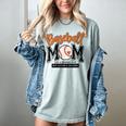 Baseball Mom Orange Varsity Baseball Mama Cute Mother's Day Women's Comfort Colors T-Shirt Denim Baseball Mom Orange Varsity Baseball Mama Cute Mother's Day Women's Comfort Colors T-Shirt Denim