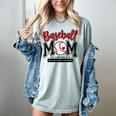 Baseball Mom Red Varsity Baseball Mama Cute Mother's Day Women's Comfort Colors T-Shirt Denim Baseball Mom Red Varsity Baseball Mama Cute Mother's Day Women's Comfort Colors T-Shirt Denim