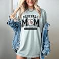 Baseball Mom Shirt Baseball Mama Loud And Proud Women's Comfort Colors T-Shirt Denim