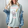 Baseball Mom Sports Quote Women's Comfort Colors T-Shirt Denim