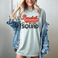 Baseball Mom Squad For Baseball Mom Women's Comfort Colors T-Shirt Denim Baseball Mom Squad For Baseball Mom Women's Comfort Colors T-Shirt Denim