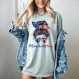Baseball Mom USA American Flag 4th Of July Women's Comfort Colors T-Shirt Denim Baseball Mom USA American Flag 4th Of July Women's Comfort Colors T-Shirt Denim