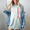 Baseball MOM USA American Flag Patriotic Mama Mother's Day For Women Kids Men Women's Comfort Colors T-Shirt Denim