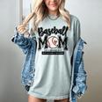 Baseball Mom Varsity Baseball Mama Cute Mother's Day Women's Comfort Colors T-Shirt Denim Baseball Mom Varsity Baseball Mama Cute Mother's Day Women's Comfort Colors T-Shirt Denim