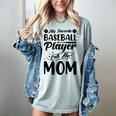 Baseball Mom Women Girls Daughter Mother Baseball Player Women's Comfort Colors T-Shirt Denim