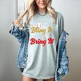 Baseball Moms Bling It & Their Sons Bring It For Women Women's Comfort Colors T-Shirt Denim Baseball Moms Bling It & Their Sons Bring It For Women Women's Comfort Colors T-Shirt Denim