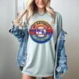 Baseball Moms My Favorite Baseball Player Call Me Moms Women's Comfort Colors T-Shirt Denim