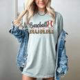 Baseball Nonni Women BallPark Nonni Baseball Mom Women's Comfort Colors T-Shirt Denim Baseball Nonni Women BallPark Nonni Baseball Mom Women's Comfort Colors T-Shirt Denim