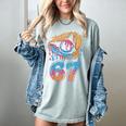 Baseball Player 67 Number 67th Sports Ice Cream Drip Women's Comfort Colors T-Shirt Denim Baseball Player 67 Number 67th Sports Ice Cream Drip Women's Comfort Colors T-Shirt Denim