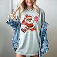 Baseball Santa 67 Baseball Christmas Pajamas Xmas Men Boy 67 Women's Comfort Colors T-Shirt Denim Baseball Santa 67 Baseball Christmas Pajamas Xmas Men Boy 67 Women's Comfort Colors T-Shirt Denim