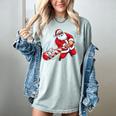 Baseball Santa 67 Christmas Xmas Pajamas Boys Women's Comfort Colors T-Shirt Denim Baseball Santa 67 Christmas Xmas Pajamas Boys Women's Comfort Colors T-Shirt Denim