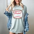 Baseball-Shirt Women Mama Mother Baseball Mom Women's Comfort Colors T-Shirt Denim