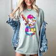Baseball Snowman Drip Christmas Baseball Boys Men Kids Women's Comfort Colors T-Shirt Denim Baseball Snowman Drip Christmas Baseball Boys Men Kids Women's Comfort Colors T-Shirt Denim