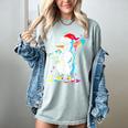 Baseball Snowman Drip Cool Christmas Men Boys Girls Women's Comfort Colors T-Shirt Denim Baseball Snowman Drip Cool Christmas Men Boys Girls Women's Comfort Colors T-Shirt Denim