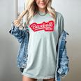 Baseball Softball Baseball Mom Baseball Women's Comfort Colors T-Shirt Denim