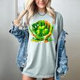 Baseball St Patricks Day Carnival Party Ice Cream Drip Boys Women's Comfort Colors T-Shirt Denim Baseball St Patricks Day Carnival Party Ice Cream Drip Boys Women's Comfort Colors T-Shirt Denim