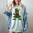 Baseball St Patricks Day Leprechaun Boys Girls Men Women Women's Comfort Colors T-Shirt Denim