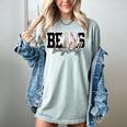 Bears Baseball Mom Game Day School Spirit Bear Pride Women's Comfort Colors T-Shirt Denim Bears Baseball Mom Game Day School Spirit Bear Pride Women's Comfort Colors T-Shirt Denim