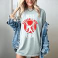 Best Baseball Mom Ever Baseball Women's Comfort Colors T-Shirt Denim