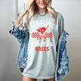Boys Baseball Valentines Day Stealing Hearts Valentine Kids Women's Comfort Colors T-Shirt Denim