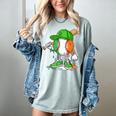 Boys St Patricks Day Kids Baseball Player Ice Cream Drip Women's Comfort Colors T-Shirt Denim Boys St Patricks Day Kids Baseball Player Ice Cream Drip Women's Comfort Colors T-Shirt Denim