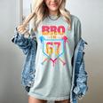 Bro I’m 67 Baseball Drip Number 67 Player 67th Birthday Women's Comfort Colors T-Shirt Denim Bro I’m 67 Baseball Drip Number 67 Player 67th Birthday Women's Comfort Colors T-Shirt Denim
