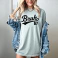 Bruh Baseball Style Number 67 Sports Bro Slang Meme Brother Women's Comfort Colors T-Shirt Denim Bruh Baseball Style Number 67 Sports Bro Slang Meme Brother Women's Comfort Colors T-Shirt Denim