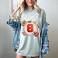 Bruh I'm 8 Baseball 8th Birthday Sports 8 Year Old Boy Women's Comfort Colors T-Shirt Denim