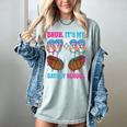 Bruh Its My 67 33 Day Of School Baseball Boys Kids 100th Day Women's Comfort Colors T-Shirt Denim