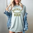 Bucket Dad Softball Dad Baseball Player Dad Women's Comfort Colors T-Shirt Denim Bucket Dad Softball Dad Baseball Player Dad Women's Comfort Colors T-Shirt Denim