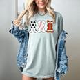 Bunny Football Baseball Sport Easter Day Women's Comfort Colors T-Shirt Denim Bunny Football Baseball Sport Easter Day Women's Comfort Colors T-Shirt Denim