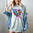 Camo Baseball Heart Drip Valentine Baseball Icecream Boys Women's Comfort Colors T-Shirt Denim Camo Baseball Heart Drip Valentine Baseball Icecream Boys Women's Comfort Colors T-Shirt Denim