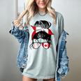 Canadian Baseball Mom Canada Flag Baseball Girl Women's Comfort Colors T-Shirt Denim Canadian Baseball Mom Canada Flag Baseball Girl Women's Comfort Colors T-Shirt Denim
