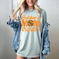 Catcher's Mom And Not Afraid Leopard Baseball Mom Women's Comfort Colors T-Shirt Denim Catcher's Mom And Not Afraid Leopard Baseball Mom Women's Comfort Colors T-Shirt Denim